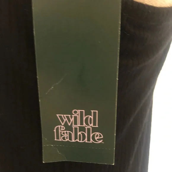 Wild Fable Womens Bodysuit Medium Black - Picture 6 of 7